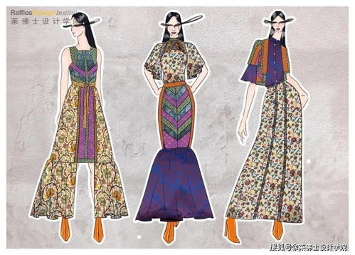 学生作品 阿拉伯文化 服装设计 很独特
